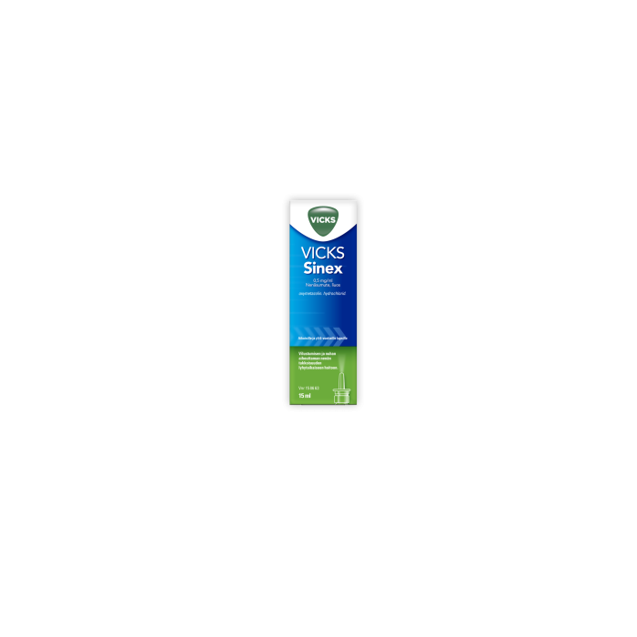 VICKS SINEX nenäsumute, liuos 0,5 mg/ml 15 ml