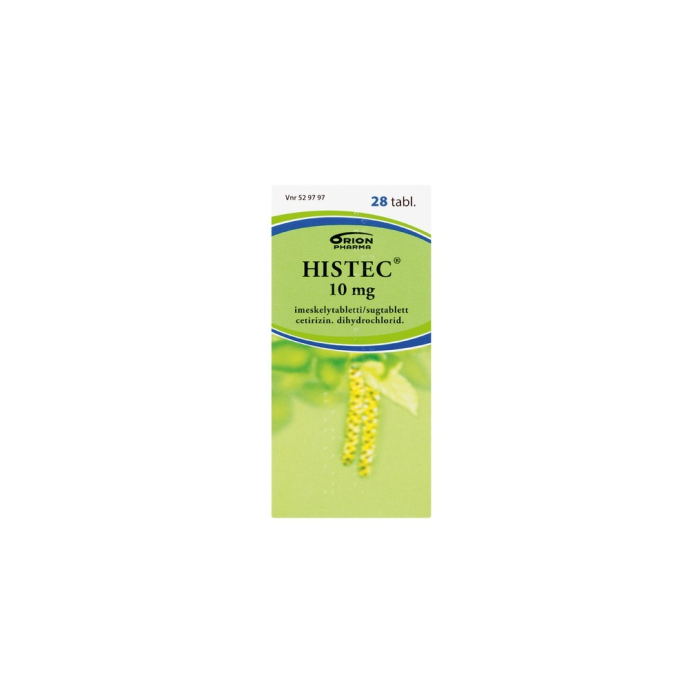 1000005570_HISTEC_10_mg_imeskelytabl_28_fol_pakkauskuva_Pakkauskuva16583_jpg