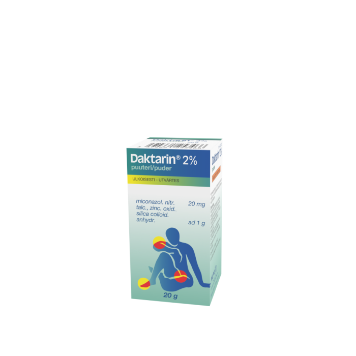 DAKTARIN puuteri 2 % 20 g kuva 3