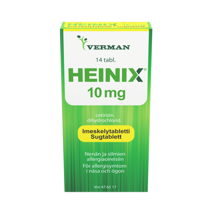 HEINIX imeskelytabletti 10 mg 28 fol kuva 2