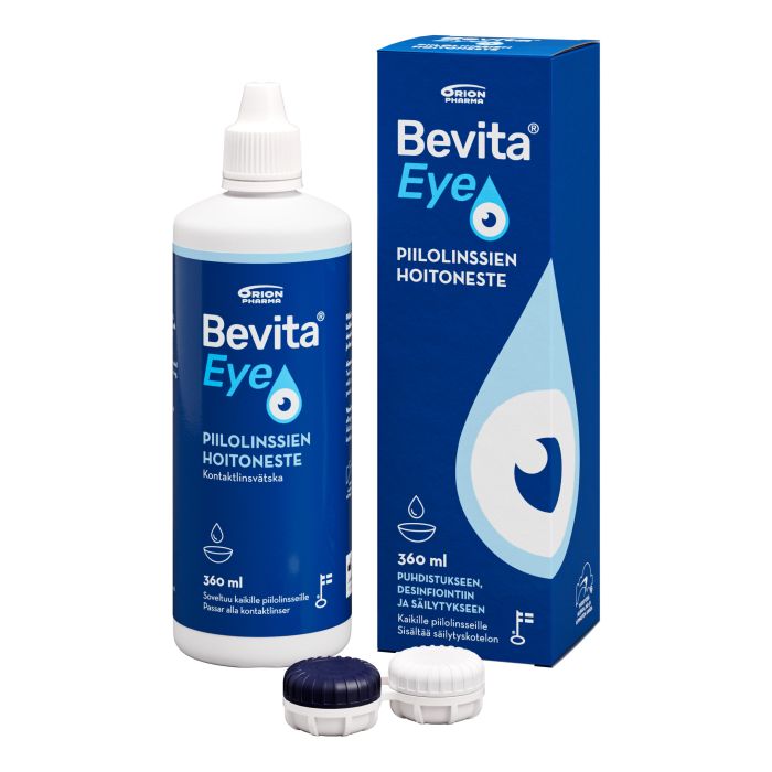BEVITA EYE KOSTEUTTAVA PIILOLINSSIEN HOITONESTE 360 ml