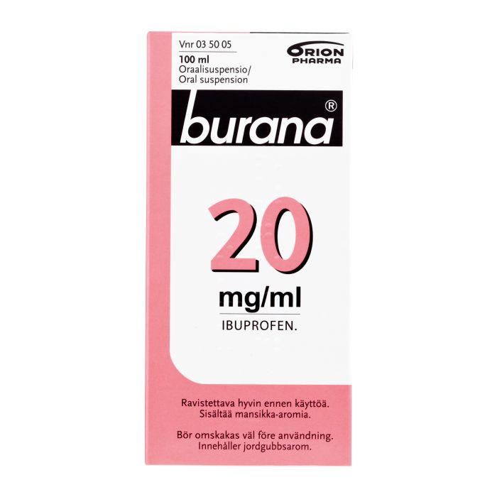 BURANA oraalisuspensio 20 mg/ml 100 ml kuva 1