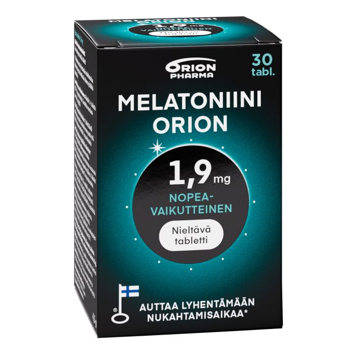 MELATONIINI ORION 1,9 MG NIELTÄVÄ 30 TABL kuva 1
