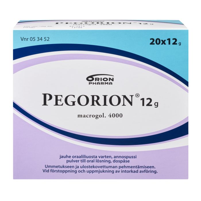 PEGORION jauhe oraaliliuosta varten, annospussi 12 g 20 x 12 g kuva 9