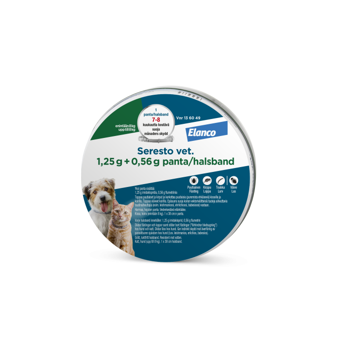 Seresto vet. panta 1.25 g + 0.56 g 1 pss kuva 4