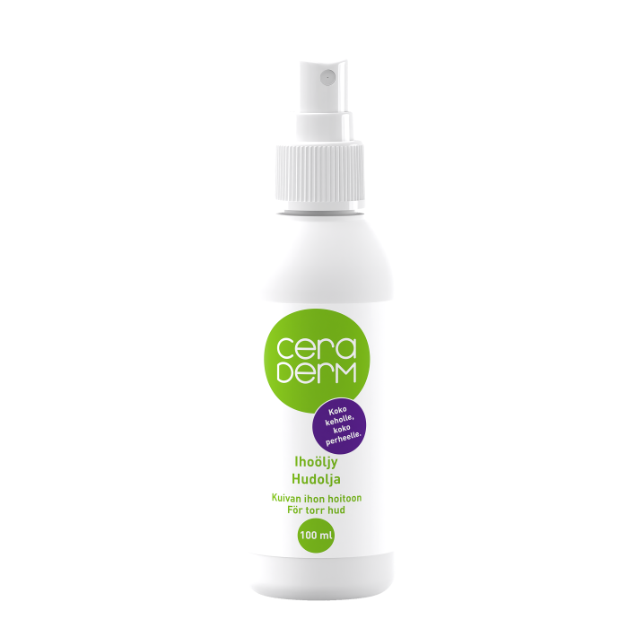 Ceraderm Ihoöljy 100 ml