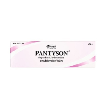 PANTYSON emulsiovoide 10/20 mg/g 20 g