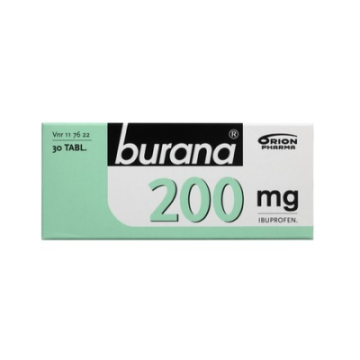 BURANA tabletti, kalvopäällysteinen 200 mg 30 fol