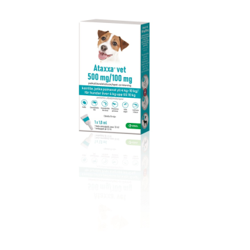 Ataxxa vet paikallisvaleluliuos 500 mg / 100 mg 1 x 1 ml