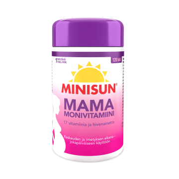 Minisun Monivitamiini Mama 120 TABL