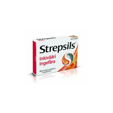 STREPSILS INKIVÄÄRI imeskelytabletti 1,2/0,6 mg 24 fol