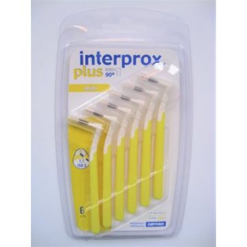 INTERPROX PLUS HAMMASVÄLIHARJA MINI 0,7 6 KPL