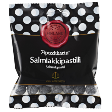 Apteekkarin Salmiakkipastilli 60 g