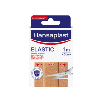 Hansaplast Elastic kangaslaastari ME10 1m x 60cm 1 kpl