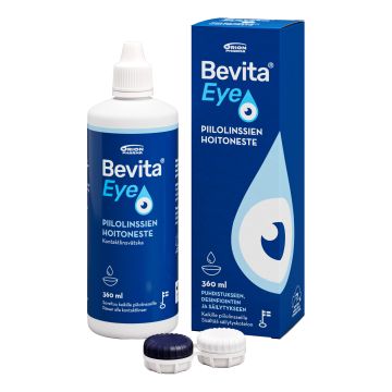 BEVITA EYE KOSTEUTTAVA PIILOLINSSIEN HOITONESTE 360 ml