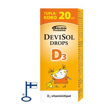 DEVISOL D3 DROPS 20 ML