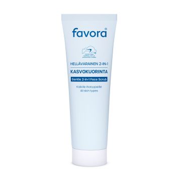 Favora Hellävarainen 2IN1 kuorintavide 75 ML
