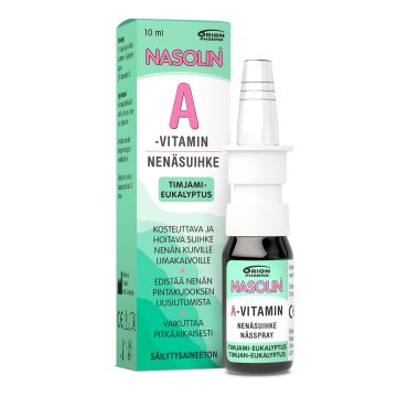 NASOLIN A-VITAMIN TIMJAMI-EUKALYPTUS NENÄSUMUTE 10 ml