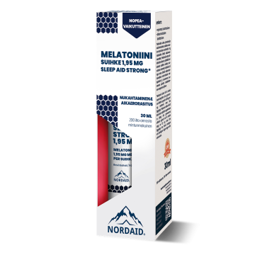 Sleep Aid Strong 1,95 mg Melatoniinisuihke 30 ml