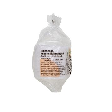 APTEEKKI Sideharso itseensäkiinnittyvä 4 cm x 4 m 1 kpl