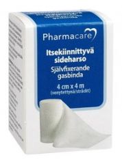 Pharmacare Itsekiinn. sideharso 4cmx4m 1 kpl