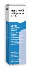 NASO NACL RATIOPHARM 0,9% NENÄSUMUTE 20 ML